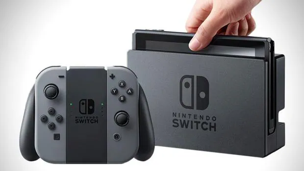 Detalle de la Nintendo Switch, la consola híbrida de la firma japonesa