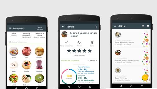Aplicaciones para adelgazar y hacer dieta