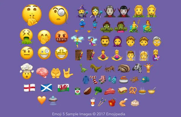 Los nuevos 56 «emojis» que muy pronto compartirás por WhatsApp, Facebook o Twitter