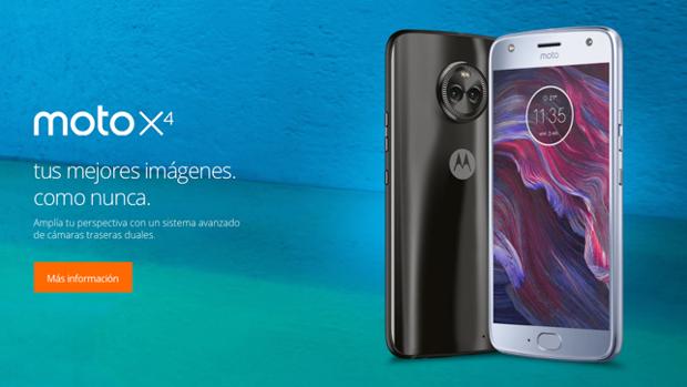 Motorola Moto X4, con cámara dual y Alexa de Amazon de asistente