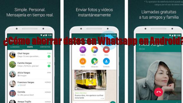 ¿Cómo ahorrar datos en Whatsapp?