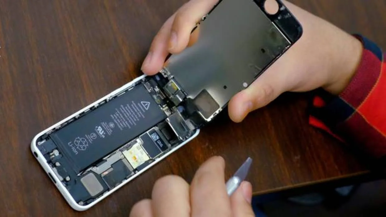 Reemplazo de una batería de iPhone