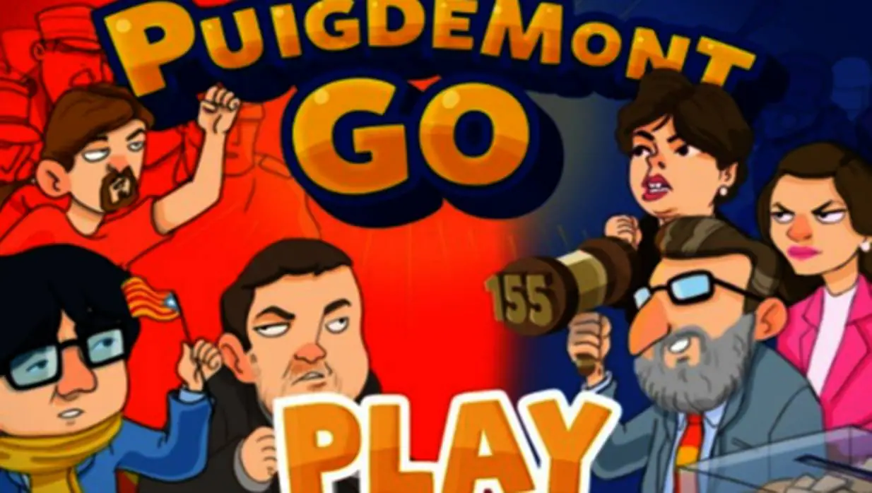 Puigdemont Go!, un videojuego móvil para «ayudarle» a regresar a Barcelona