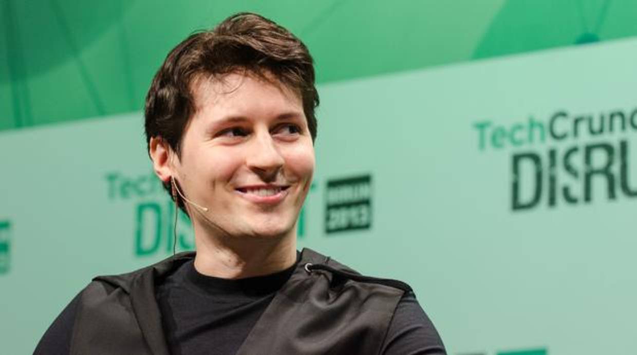 Pavel Durov, empresario, durante una charla