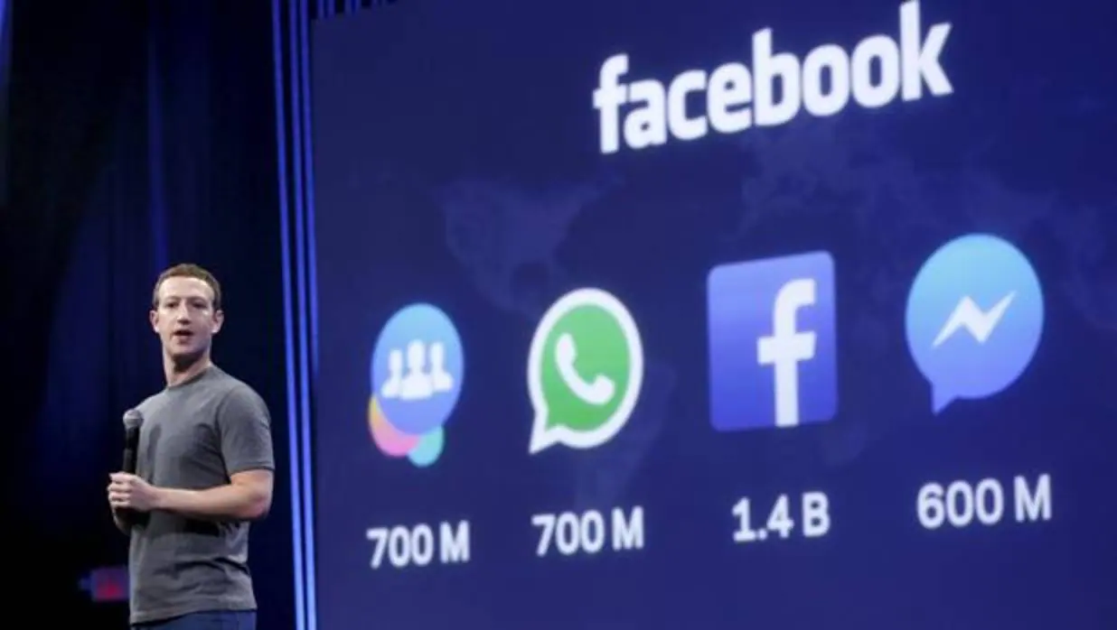 Mark Zuckerberg, fundador de Facebook, durante una conferencia pasada