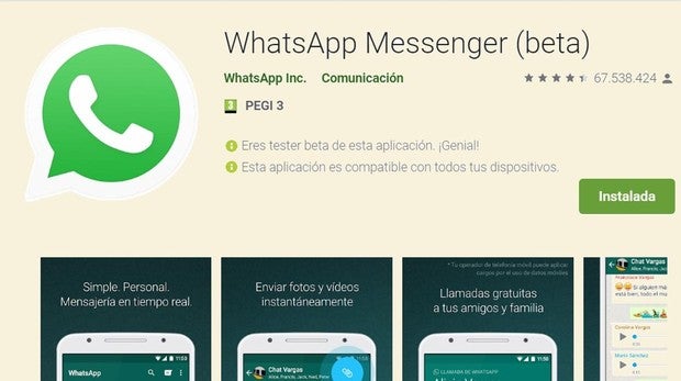 ¿Quieres ser el primero en tener todas las novedades de WhatsApp? Conviértete en un «beta tester»