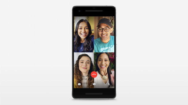 Ya puedes realizar videollamadas grupales en WhatsApp con hasta cuatro personas