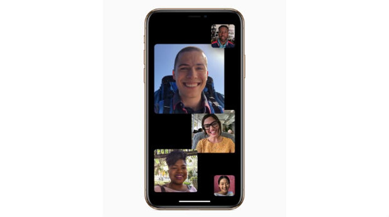 Las videollamadas grupales con FaceTime son posibles con la nueva versión de iOS