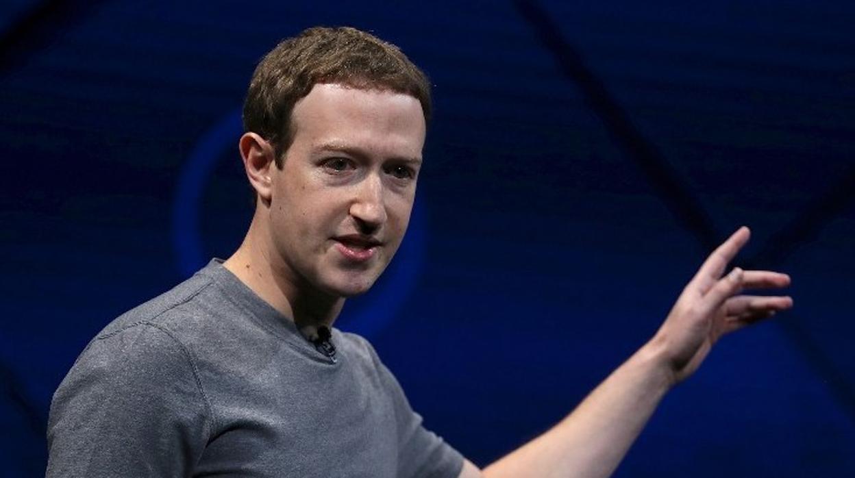 Mark Zuckerberg, fundador de Facebook, durante una intervención