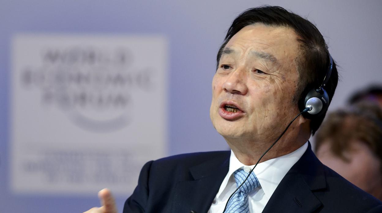 Imagen de archivo Ren Zhengfei, fundador de Huawei