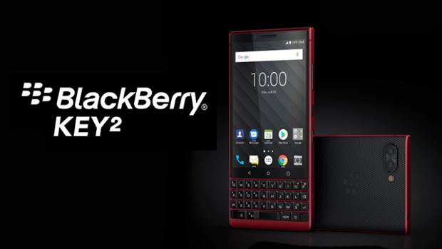 MWC 2019: Edición especial limitada de la BlackBerry Key 2 en color rojo