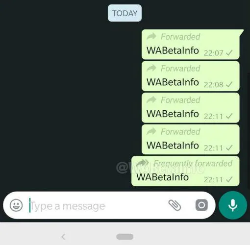 WhatsApp «chivará» a los usuarios cuántas veces se ha reenviado un mensaje