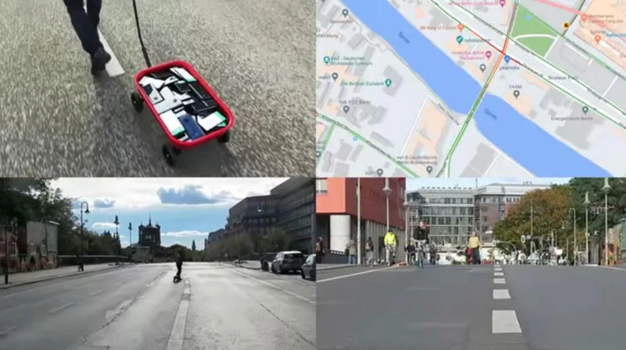 El hombre que «hackeó» Google Maps utilizando una carretilla y 99 teléfonos