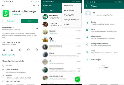 Cómo Activar El Modo Oscuro De Whatsapp En Android 1940