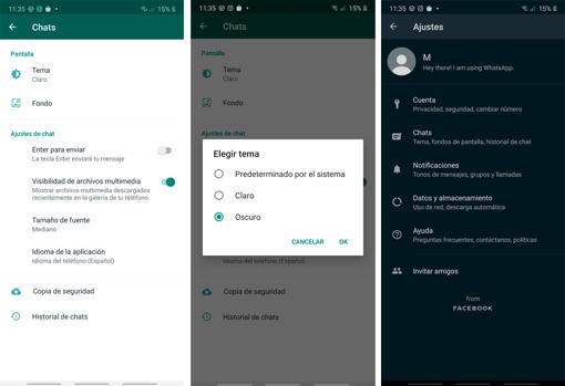 Cómo Activar El Modo Oscuro De Whatsapp En Android 2914