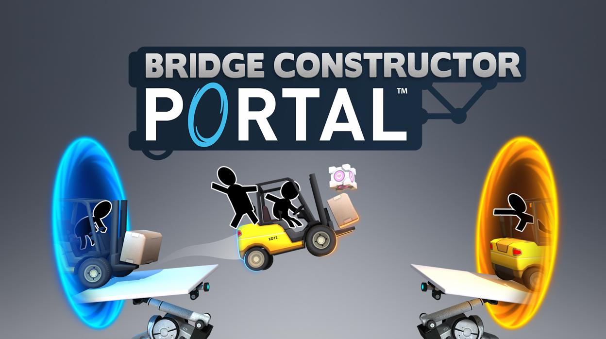 Bridge Constructor Portal es la unión de dos clásicos del genero puzle