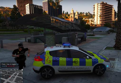 La Policía Local de Sevilla, protagonista en el GTA V