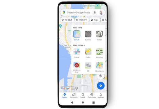 Google Maps lanza una nueva herramienta para informar sobre los casos de Covid-19