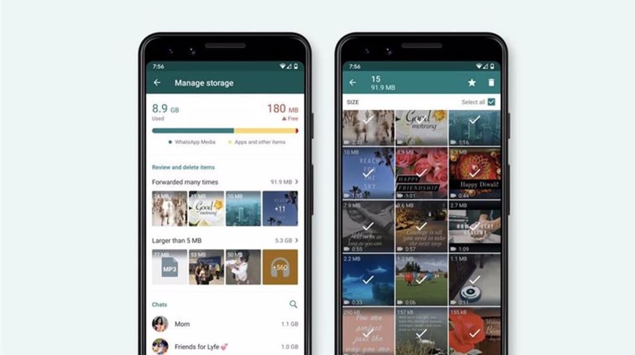 El nuevo truco de WhatsApp para eliminar los vídeos y las fotografías que no quieres de forma masiva