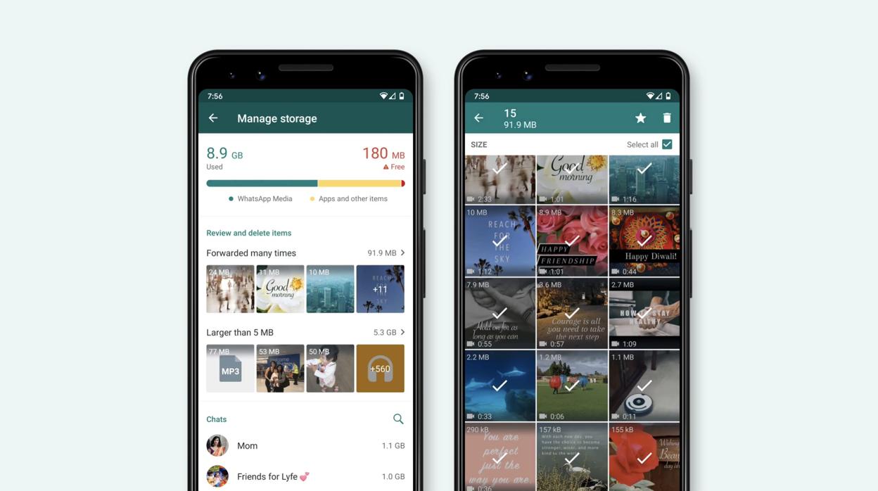 Cómo liberar espacio en WhatsApp fácilmente con la nueva herramienta