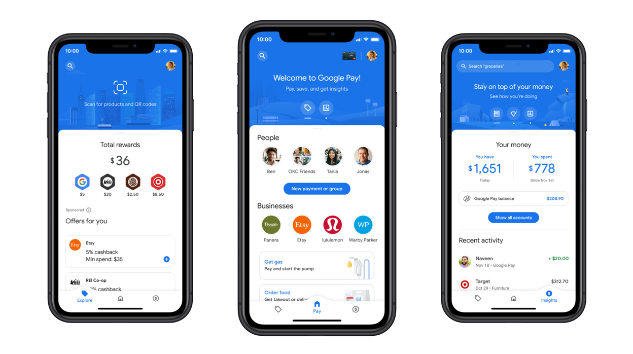 Google Pay aspira a ser la mejor aplicación de pagos móviles