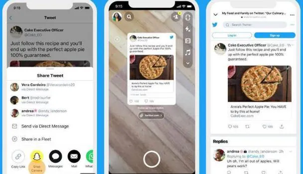 El nuevo truco de Twitter para compartir y editar tuits en Snapchat