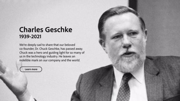 Muere el cofundador de Adobe, Charles Geschke, a los 81 años