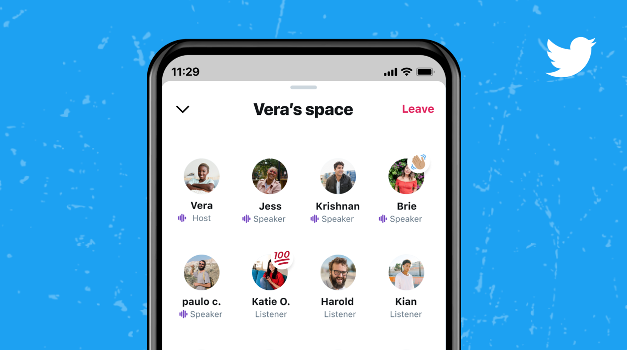 Así es Twitter Spaces