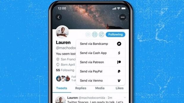 Twitter ahora te permite enviar 'propinas' a tus creadores de contenido favoritos