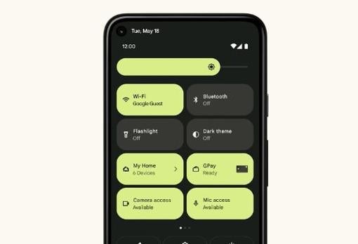 Android 12 avisará al usuario cuando alguna 'app' acceda a la cámara o al micrófono y podremos quitarle el acceso