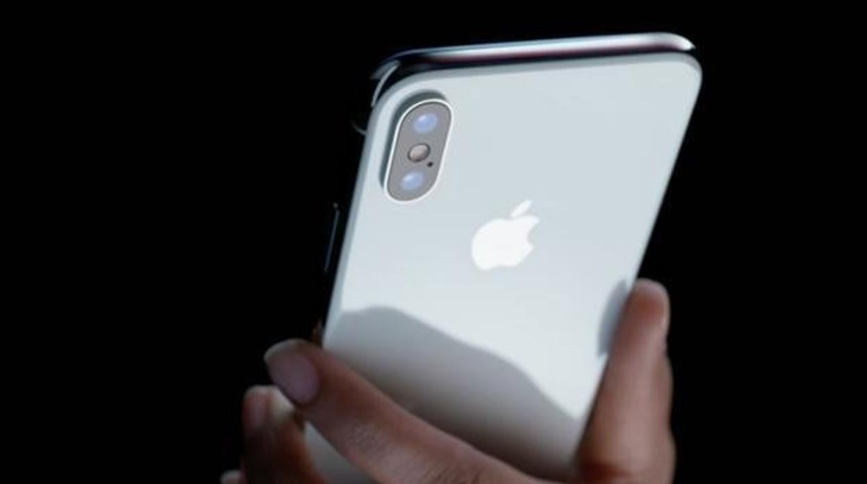 Imagen de recurso de un iPhone X