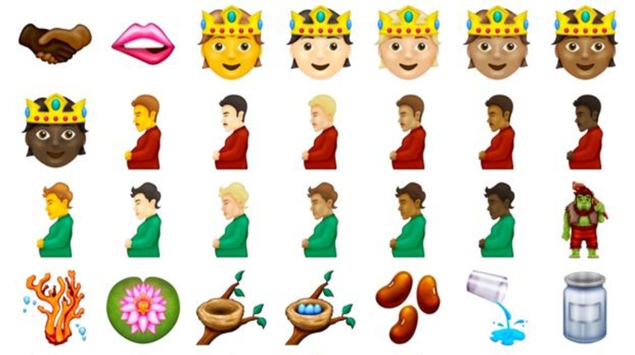 Los emojis que dentro de poco puedes tener disponibles en tus aplicaciones de mensajería