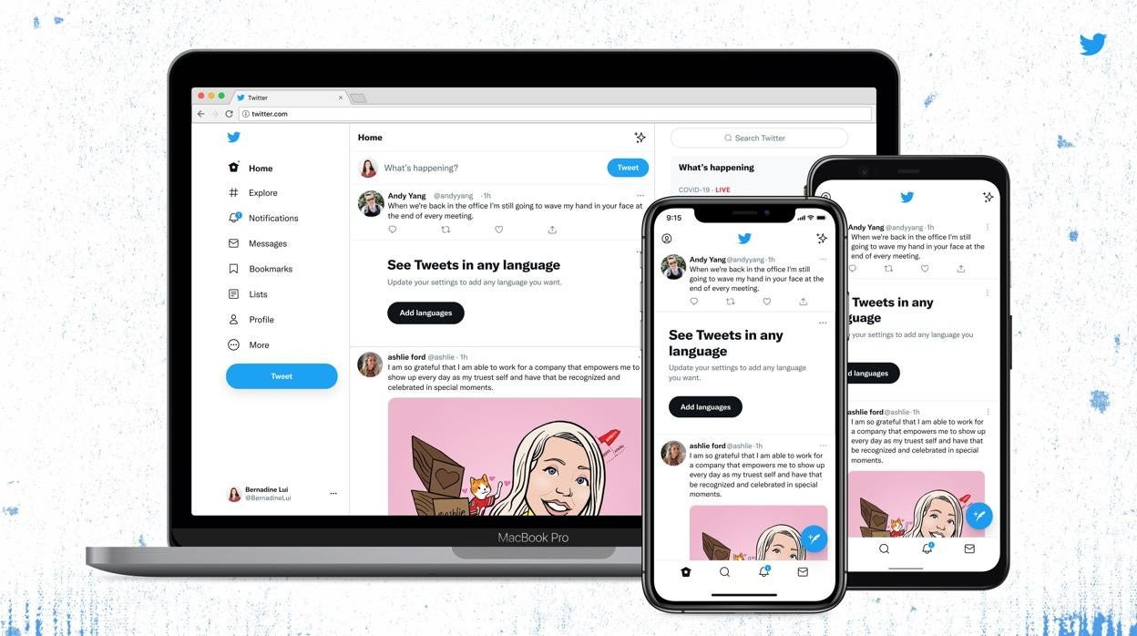 Twitter realiza cambios en la &#039;app&#039; para que resulte más cómoda a la vista