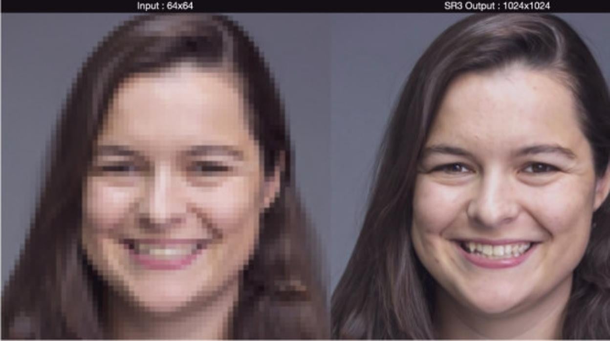 El nuevo truco de Google que convierte imágenes pixeladas en fotos de alta resolución
