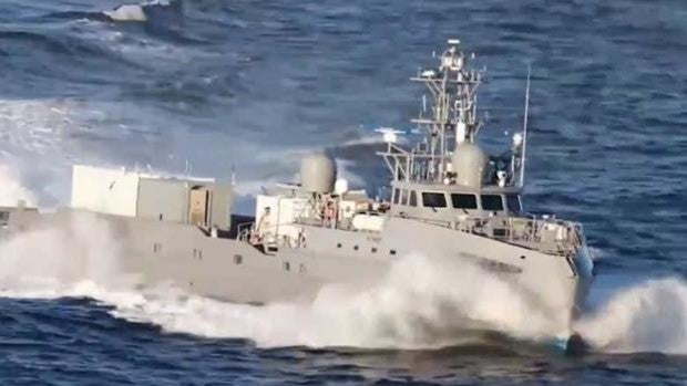 En vídeo: los 'barcos fantasma' de Estados Unidos ya son capaces de disparar misiles