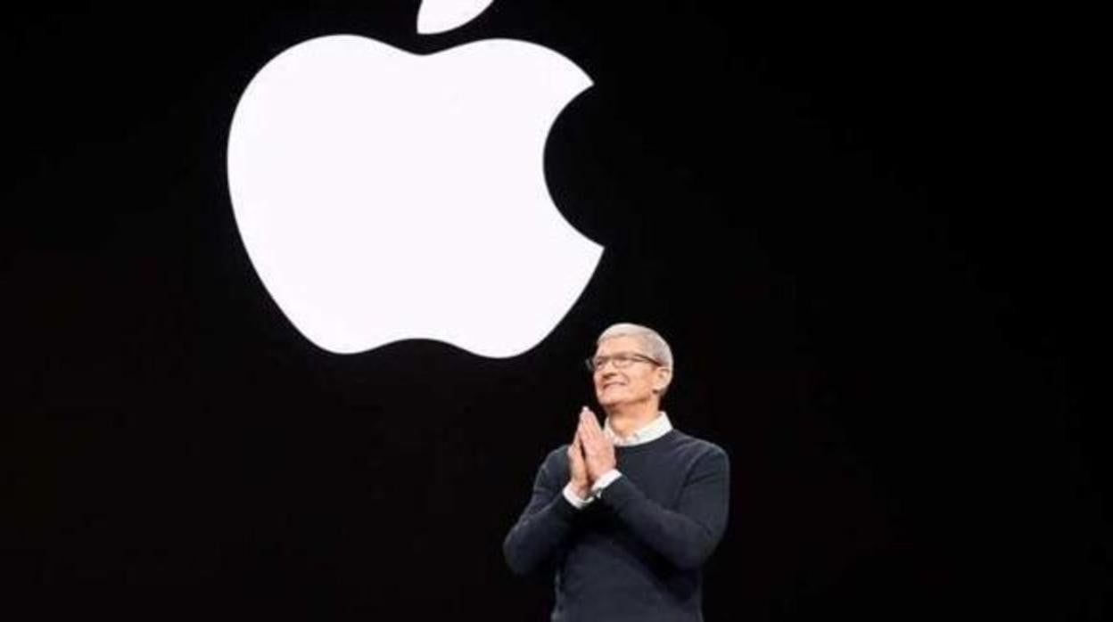 Tim Cook durante la keynote de 2019