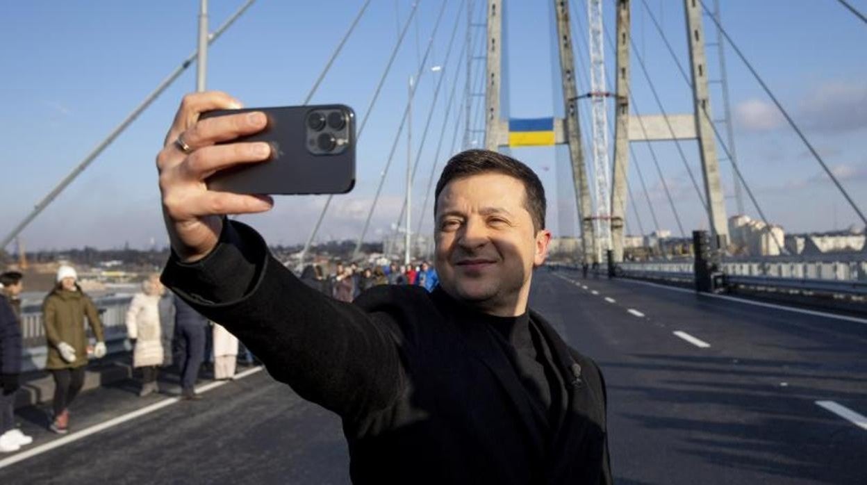 El presidente de Ucrania, Volódimir Zelenski