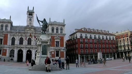 Plaza Mayor, en Valladolid