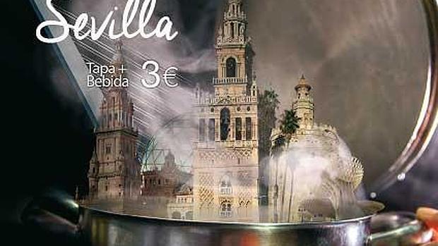 Cartel de la III edición de la Sevilla Tapas Week