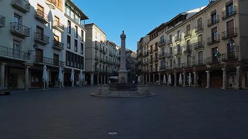 Plaza del Torico, en Teruel