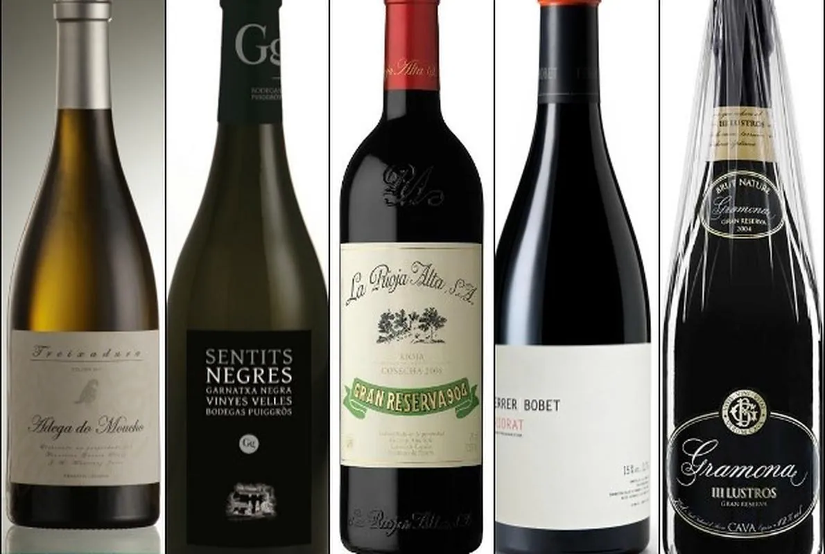 Los mejores vinos de España (del 1 al 10)