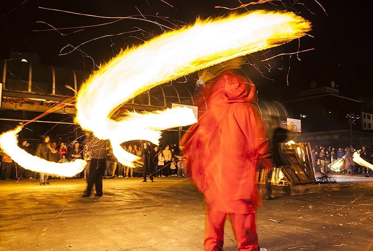 Fiesta del fuego en Andorra