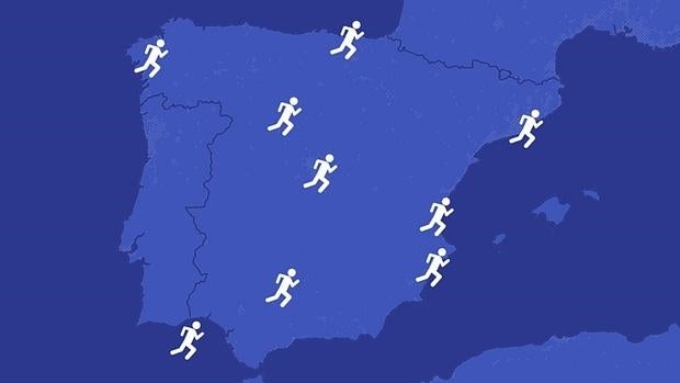 Los mejores sitios para correr en España