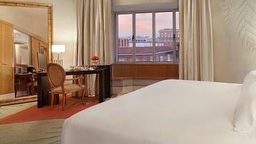 Una de las habitaciones del NH Collection