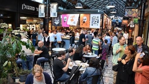 Mercado gourmet de Sarona