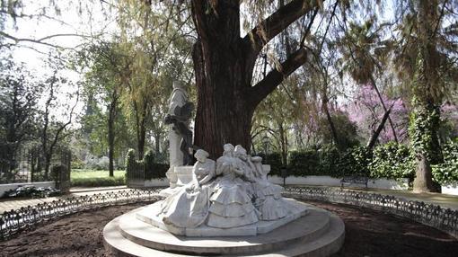 Estatua de Bécuqer, uno espacio dedicado al romanticismo