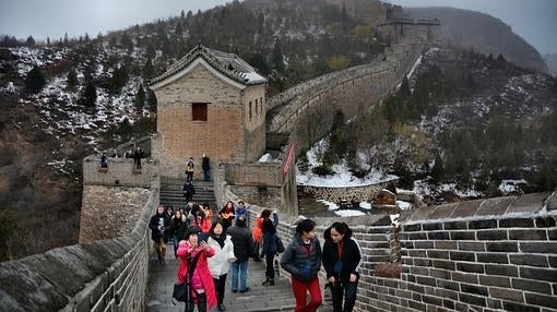 Un tramo de la Gran Muralla