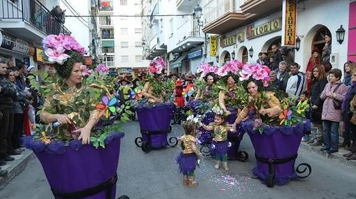El Carnaval de Nerja, más pequeño pero con la misma alegría. Fuente: andalucia.org