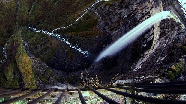 El salto de agua más alto de España