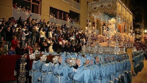 Paso Azul, en Lorca (Murcia)